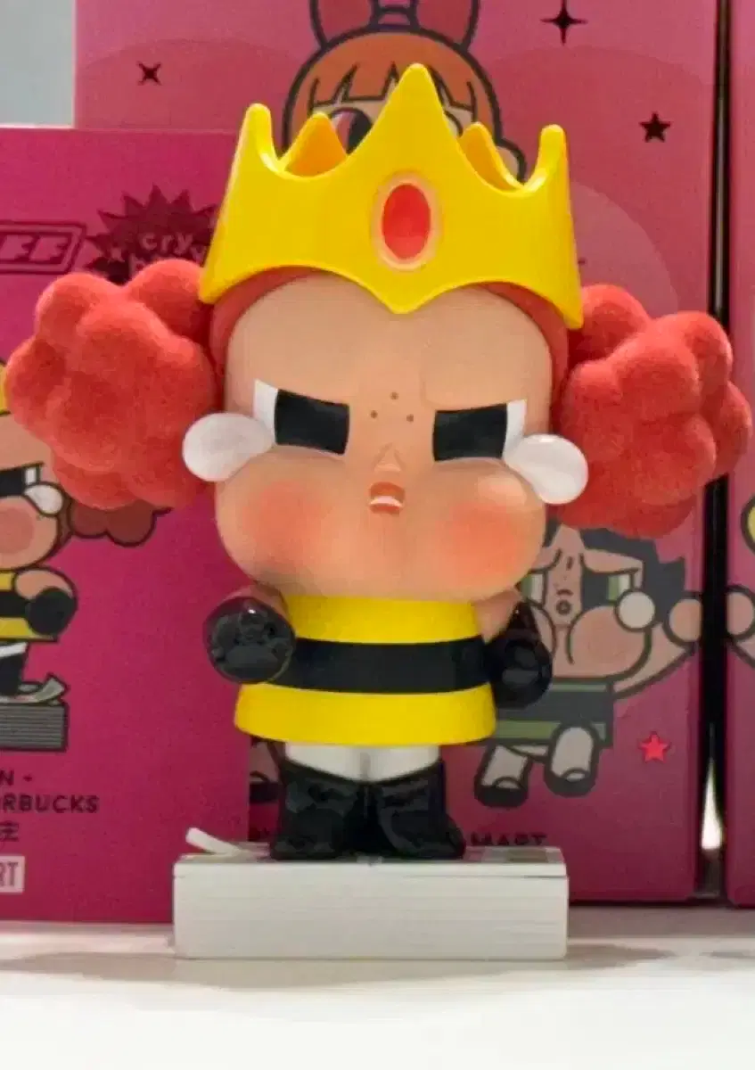 CRYBABY POPMART パワパフ× cry baby フィギュア × Powerpuff Girls
